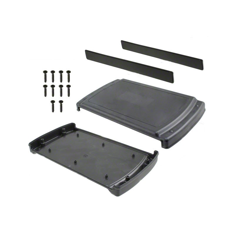 1 pcs : PC-11640 - BOX ABS BLACK 9.18'L X 5.25'W