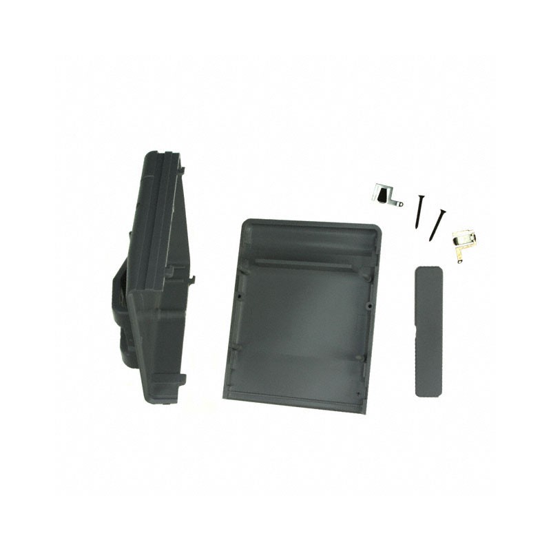 1 pcs : M4PC,GY - BOX ABS GRAY 2.8'L X 2.2'W