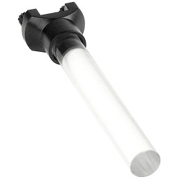 5 pcs - 1216.1005 MENTOR, PCB Mounted LED Light Pipe, Clear Round Lens