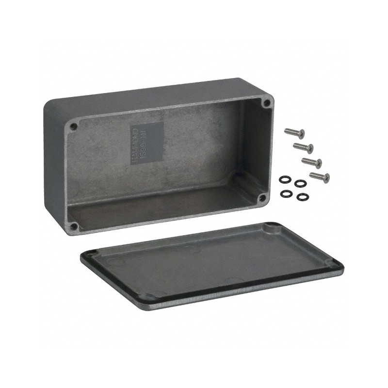 1 pcs : 1590WN1 - BOX ALUM 4.72'L X 2.58'W