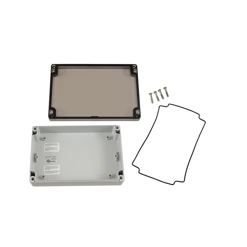 1 pcs : 1554HL2GYSL - ENCLOSURE PC SMOKE 7.1'L X 4.7'W