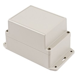 1 pcs : RP1155BF - BOX ABS GRAY 6.14'L X 3.45'W