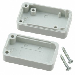 1 pcs : 1551AGY - BOX ABS GRAY 1.38'L X 0.79'W