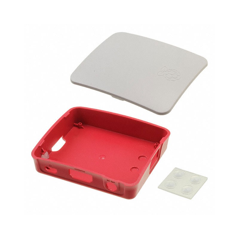 1 pcs : 4096 - CASE ABS RED 2.953'LX2.559'W