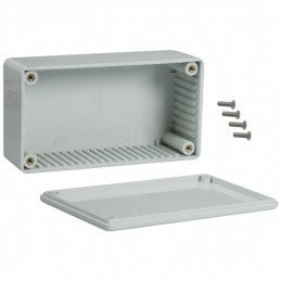 1 pcs : 1591CGY - BOX PLASTIC GRAY 4.72'L X 2.56'W