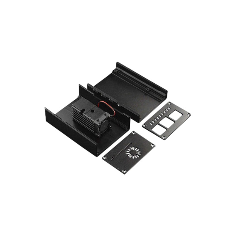 1 pcs : FIT0675 - CASE ALUM BLK 3.620'LX2.520'W