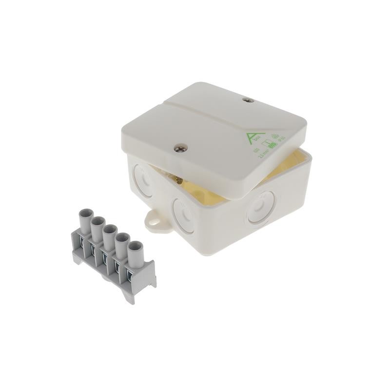 1 pcs : 803-107 - JUNCTION BOX PLAS 3.15'LX3.15'W