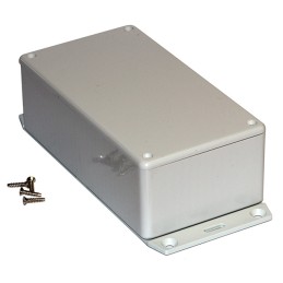 1 pcs : 1591DF2SGY - BOX PLASTIC GRAY 5.89'L X 3.15'W