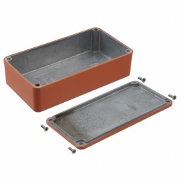 1 pcs : 1590BOR - STOMP BOX ALUM 4.41'L X 2.38'W