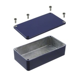 1 pcs : 1590BCB - STOMP BOX ALUM 4.41'L X 2.38'W