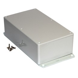 1 pcs : 1591EF2SGY - BOX PLASTIC GRAY 7.44'L X 4.33'W