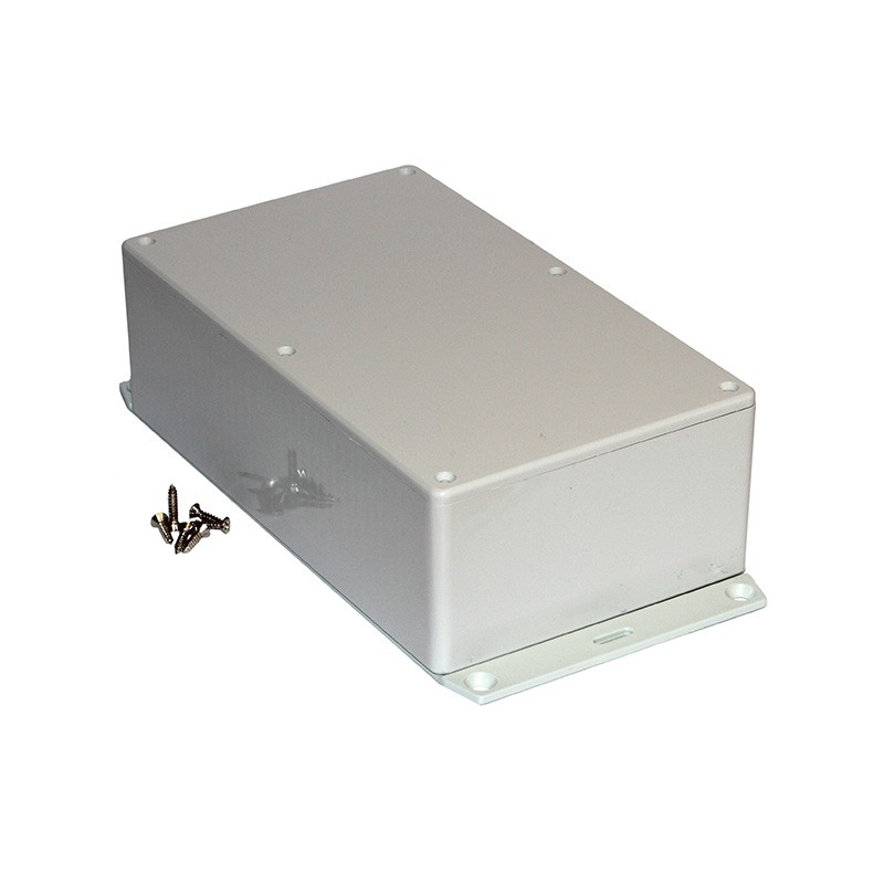 1 pcs : 1591EF2SGY - BOX PLASTIC GRAY 7.44'L X 4.33'W