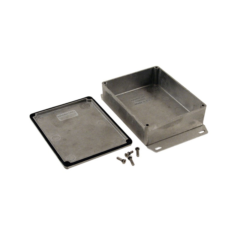 1 pcs : 1590WBBF - BOX ALUM UNPTD 4.71'L X 3.7'W