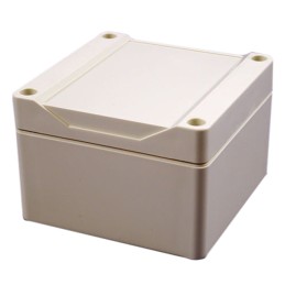 1 pcs : 1555E2GY - BOX PC GRAY 3.54'L X 3.54'W