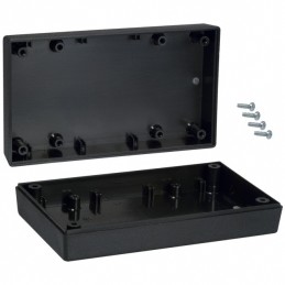 1 pcs : 151I,BK - BOX ABS BLACK 5.62'L X 3.25'W