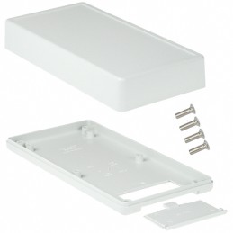 1 pcs : 1599EGYBAT - BOX PLASTIC GRAY 6.69'L X 3.37'W