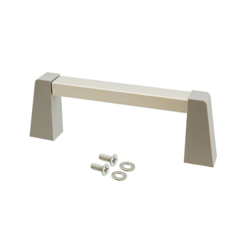 1 pcs : 1427SGC - HANDLE ALUM GR/CLR MTG CTR 4'