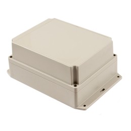 1 pcs : RP1375BF - BOX ABS GRAY 8.66'L X 5.87'W