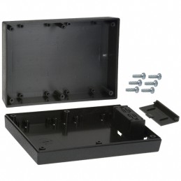 1 pcs : 272,BK - BOX ABS BLACK 6.88'L X 4.88'W