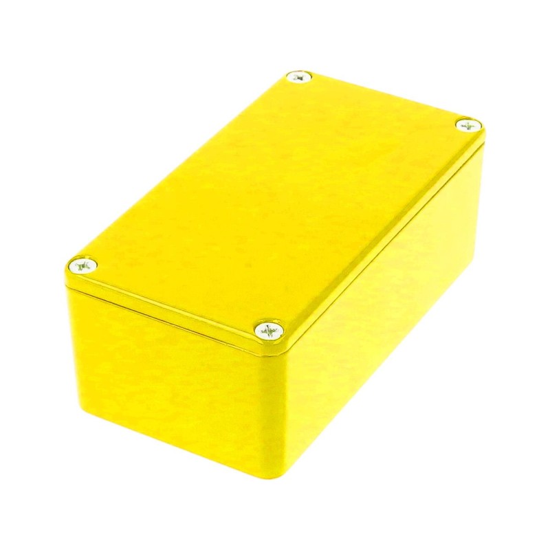 1 pcs : 1590BSYL - ENCLOSURE - DIECAST