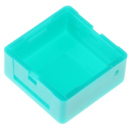 5 pcs - Indicator Lens Square Style, Green, 20.5mm Long