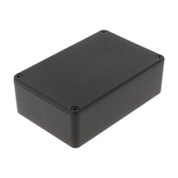 1 pcs : 1590B3BK - ENCLOSURE - DIECAST
