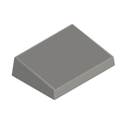 1 pcs : 07S,GY - BOX ABS GRAY 6.88'L X 4.88'W