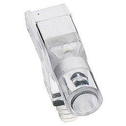 5 pcs - 1271.1001 MENTOR, PCB Mounted Right Angle LED Light Pipe, Clear Round Lens