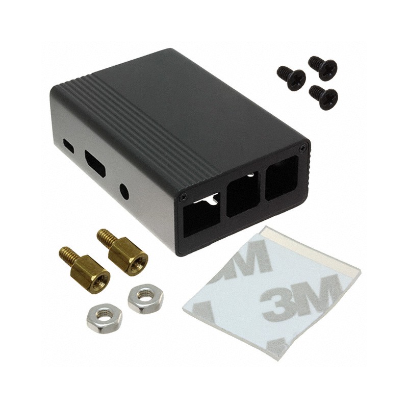 1 pcs : FIT0417 - CASE ALUM BLK 4.055'LX1.614'W