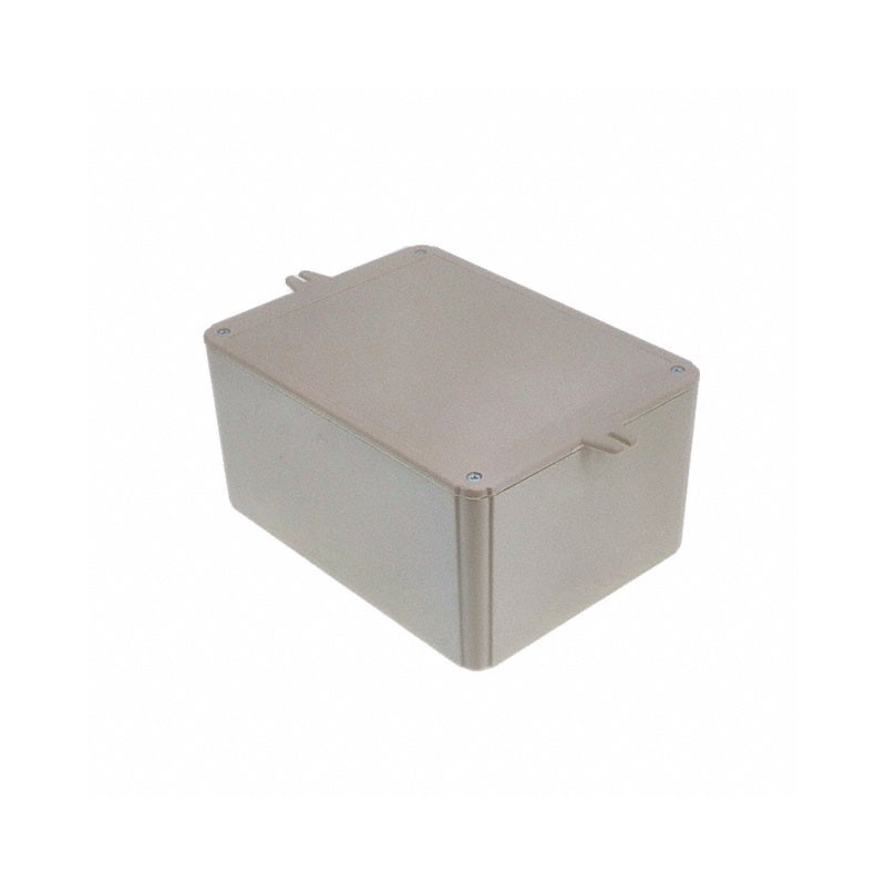 1 pcs : RL6685-F - BOX ABS GRAY 7.87'L X 5.91'W