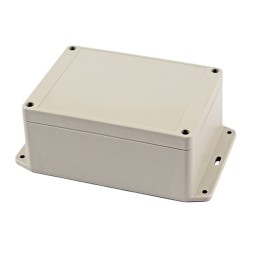 1 pcs : RP1215BF - BOX ABS GRAY 6.89'L X 4.24'W