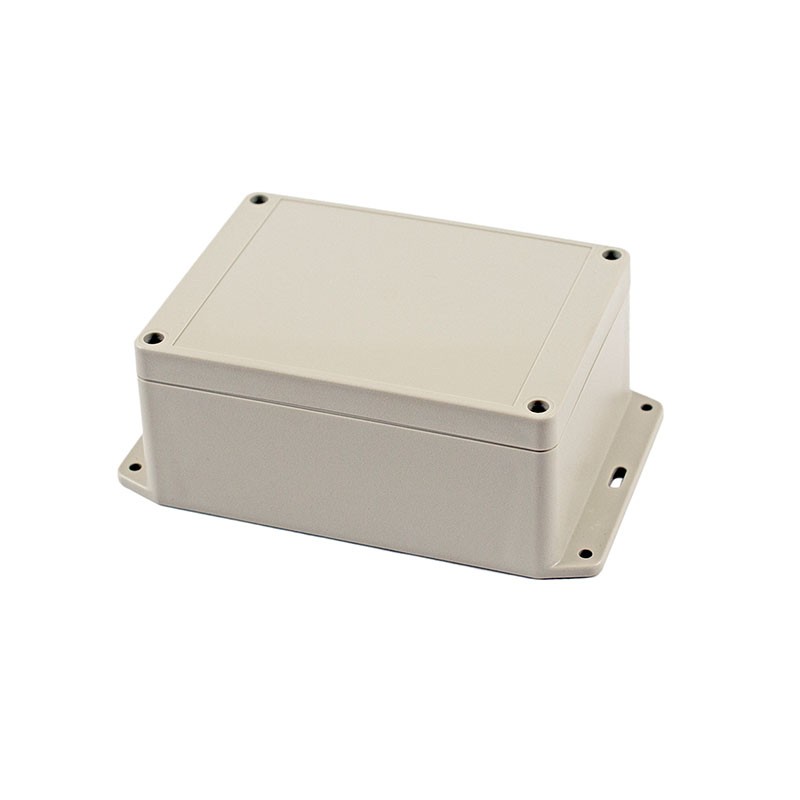 1 pcs : RP1215BF - BOX ABS GRAY 6.89'L X 4.24'W