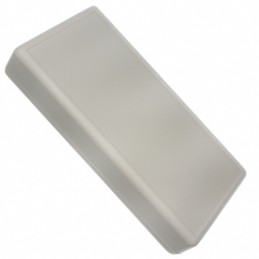 1 pcs : 1593YGY - BOX PLASTIC GRAY 5.51'L X 2.6'W