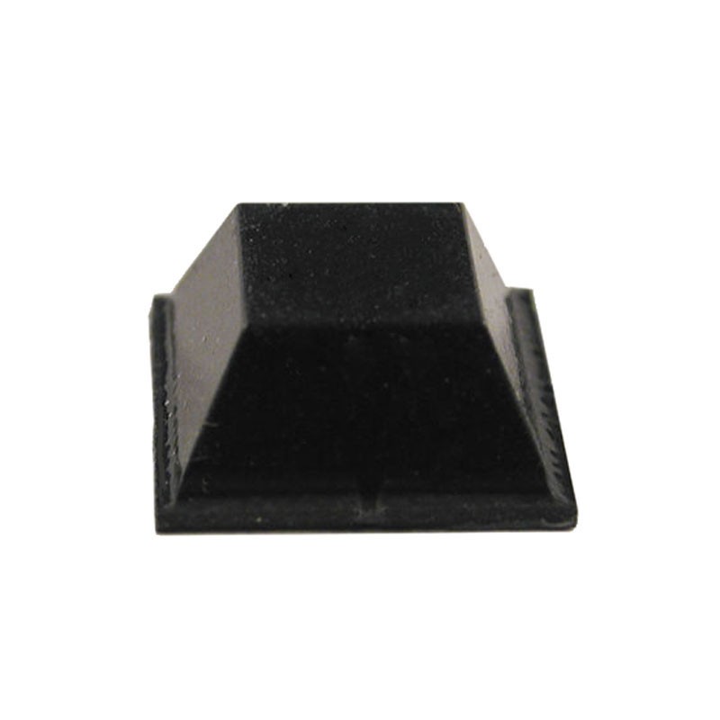 1 pcs : 1421T5BK - FEET RUBBER .44' X .20' BLK 124