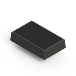 1 pcs : 021I,BK - BOX ABS BLACK 4.1'L X 2.6'W