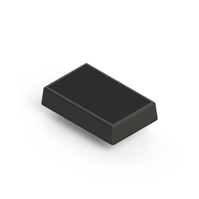 1 pcs : 021I,BK - BOX ABS BLACK 4.1'L X 2.6'W