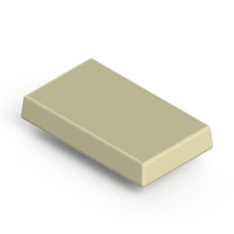 1 pcs : 051I,AL - BOX ABS ALMOND 5.62'L X 3.25'W