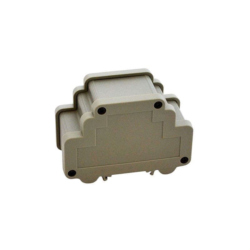 1 pcs : DMX-4777-G - BOX ALUM GRAY 3.87'L X 1.728'W