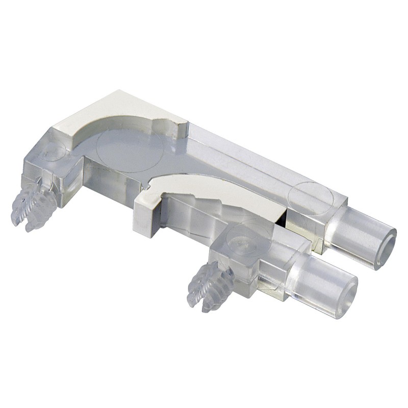 5 pcs - 1270.1001 MENTOR, PCB Mounted 2-Way Right Angle LED Light Pipe, Bi-Level-Row Clear Round Lens