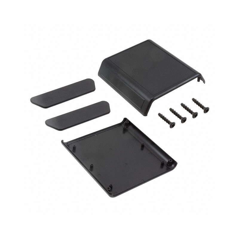 1 pcs : PC-11555 - BOX ABS BLACK 5.501'L X 5.25'W