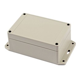 1 pcs : RP1135BF - BOX ABS GRAY 6.14'L X 3.45'W