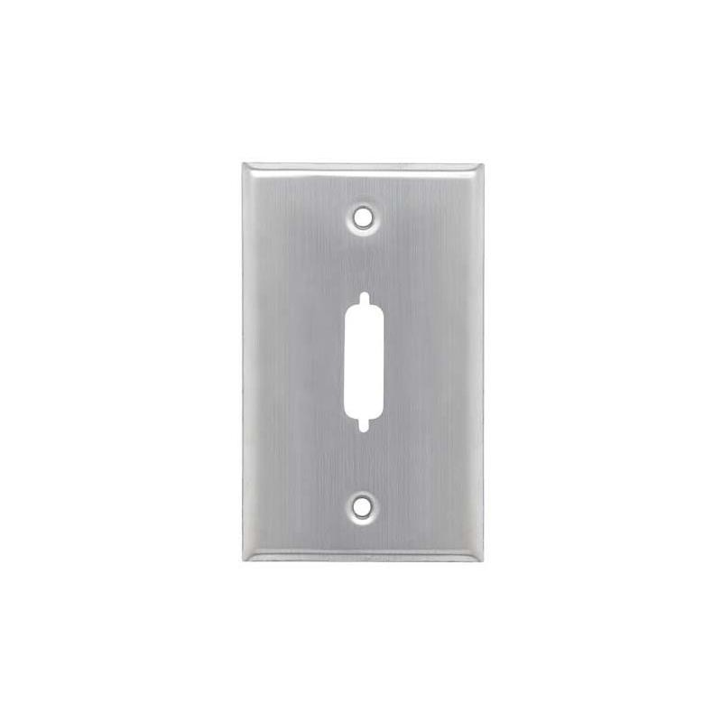 1 pcs : WPD115 - WALL PLT SS DB15 D-SUB