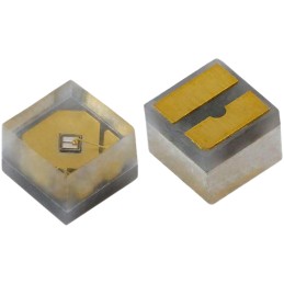 5 pcs - VLMU1610-365-135 Vishay, VLMU1610 Series UV LED, 370nm 50mW 135 °, 2-Pin Surface Mount package