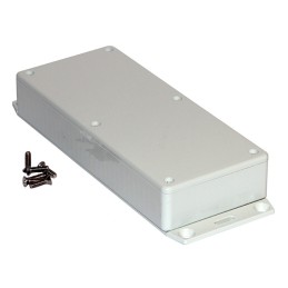 1 pcs : 1591HF2SGY - BOX PLASTIC GRAY 6.52'L X 2.79'W