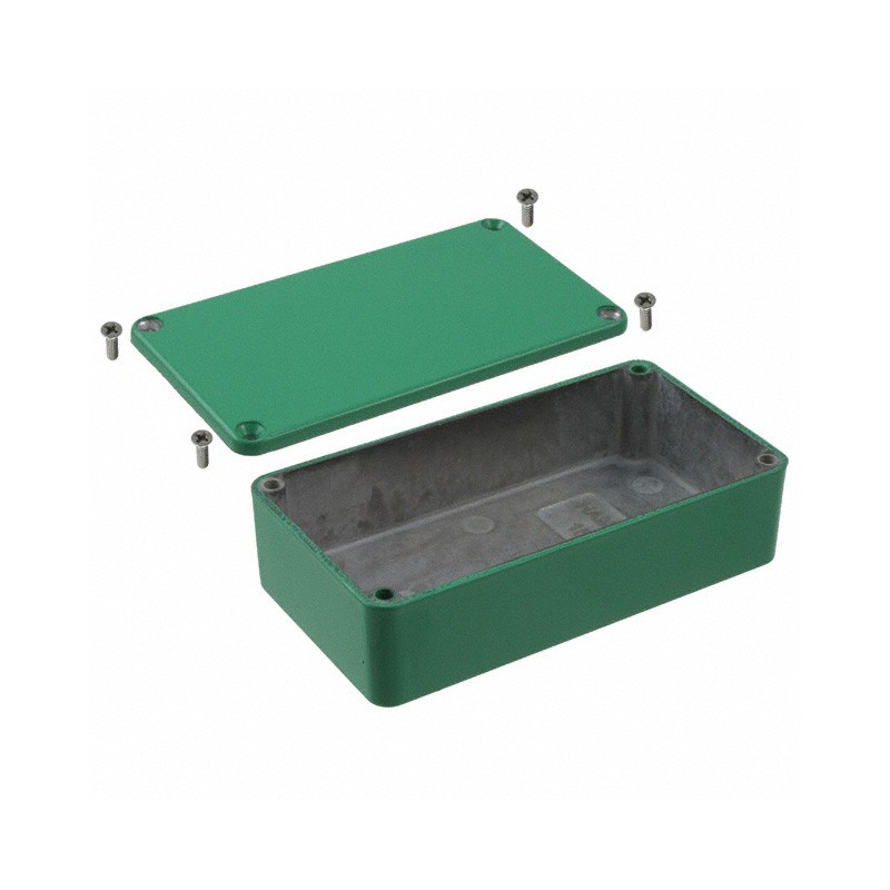 1 pcs : 1590BGR - STOMP BOX ALUM 4.41'L X 2.38'W