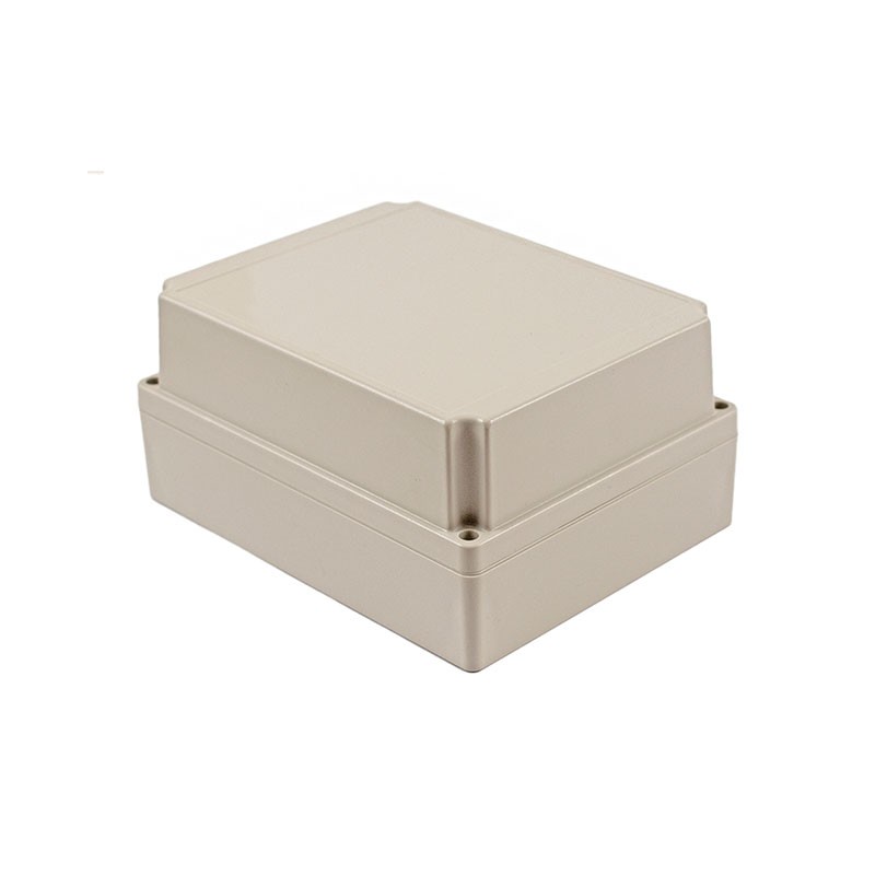 1 pcs : RP1375 - BOX ABS GRAY 7.36'L X 5.79'W