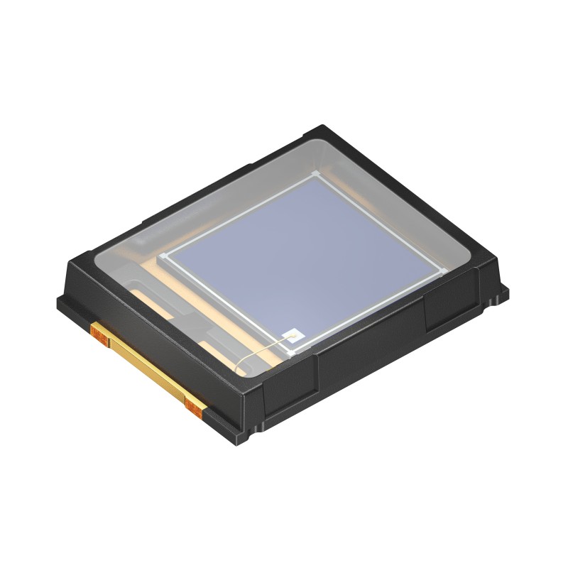 5 pcs - ams OSRAM, SFH 2202 Si Photodiode, 60 °, Surface Mount Clear Silicone