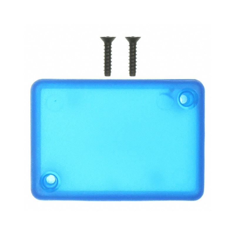 1 pcs : 1551FTBU - BOX ABS TRN BLUE 1.97'L X 1.38'W
