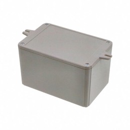 1 pcs : RL6465-F - BOX PLASTIC GRAY 5.91'L X 3.94'W