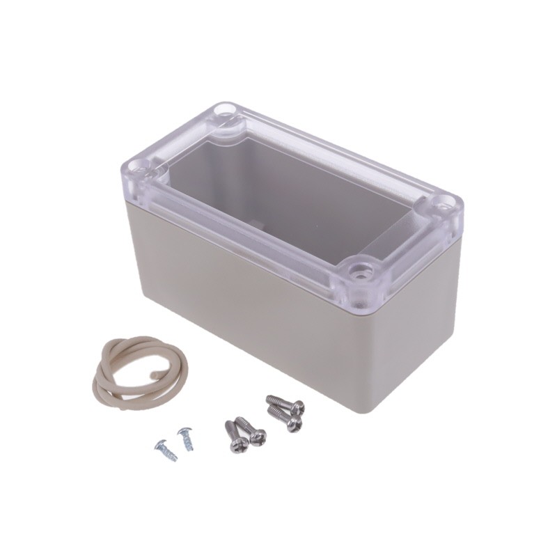 1 pcs : RP1045C - BOX PC GRAY/CLR 3.74'L X 1.97'W